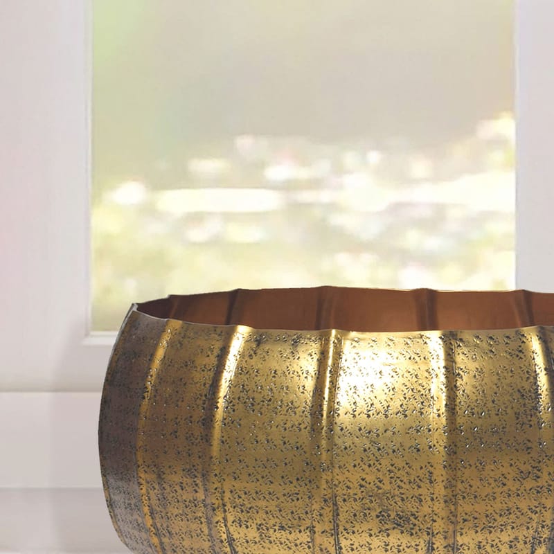 Eliaro Vase 17 cm sett med 2 - Gullfarget - Innredning - Krukker