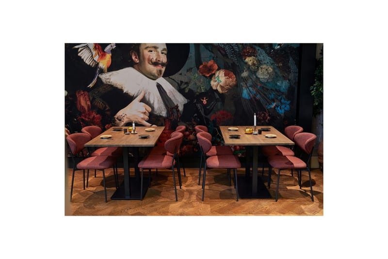 Bordben Bistro Dobbel Firkantrør - Innredning - Håndtak & beslag - Møbelhengsler - Møbelben