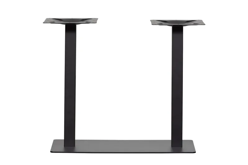 Bordben Bistro Dobbel Firkantrør - Innredning - Håndtak & beslag - Møbelhengsler - Møbelben