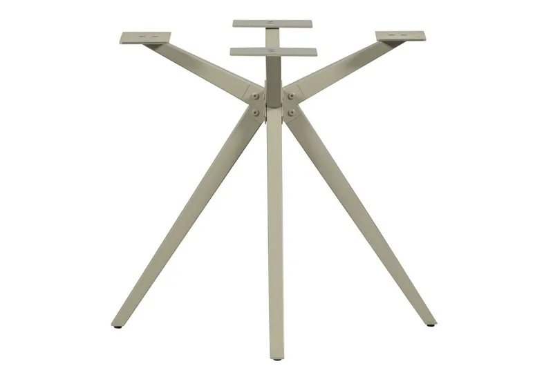 Bordben Holland - Dakargrau, 72x80x80 cm - Innredning - Håndtak & beslag - Møbelhengsler - Møbelben