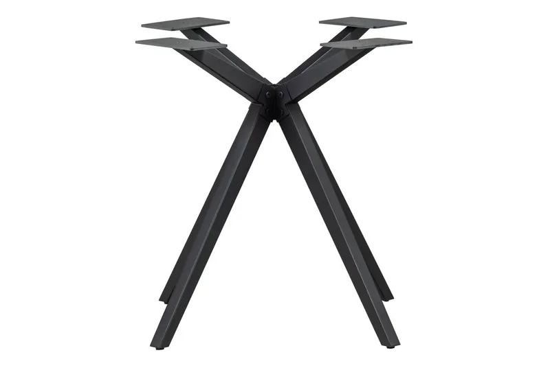 Bordben Holland - Svart, 72x80x80 cm - Innredning - Håndtak & beslag - Møbelhengsler - Møbelben