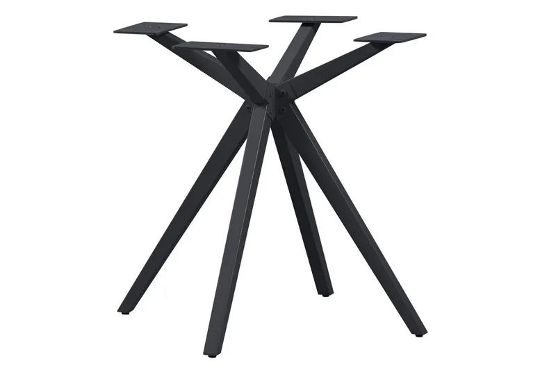 Bordben Holland, Svart, 72x80x80 cm