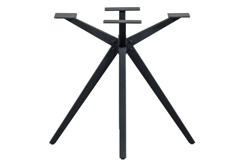 Bordben Holland - Svart, 72x80x80 cm - Innredning - Håndtak & beslag - Møbelhengsler - Møbelben