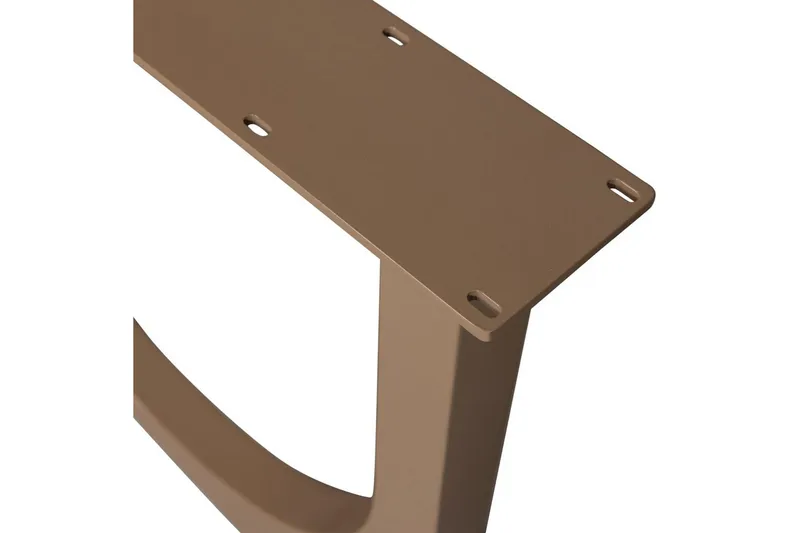 Bordben Zaandam - Mørk Sand - Innredning - Håndtak & beslag - Møbelhengsler - Møbelben