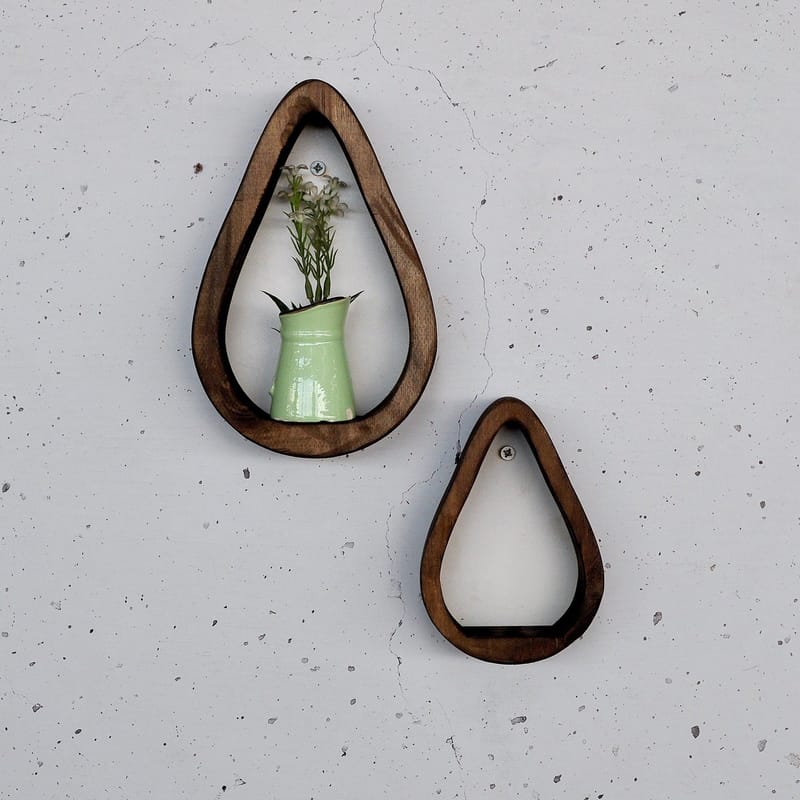 Decorative Wooden Wall Shelf Hanah Home, undefined