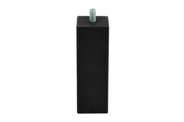 Lucky Sengeben 15 cm - 4-pack Svart - Innredning - Håndtak & beslag - Møbelhengsler - Møbelben