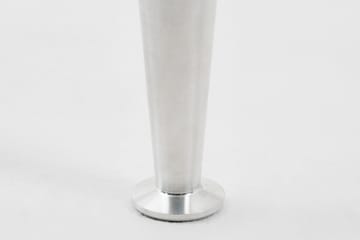 Sengebein 4-pakning Aluminium Smal 12 cm - Grå|Hvit - Innredning - Håndtak & beslag - Møbelhengsler - Møbelben
