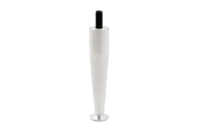 Sengebein Aluminium Smal 12 cm - Innredning - Håndtak & beslag - Møbelhengsler - Møbelben
