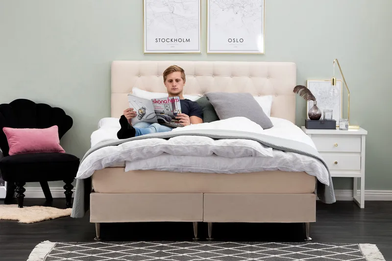 Sengeben 13 cm 4-pk - Metall - Innredning - Håndtak & beslag - Møbelhengsler - Møbelben