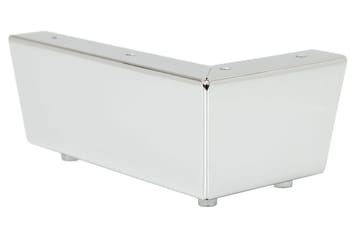 Sengeben 7 cm 4-pakning Metall - Hvit - Innredning - Håndtak & beslag - Møbelhengsler - Møbelben