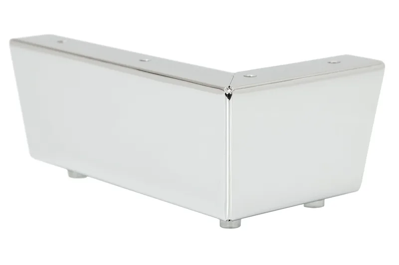 Sengeben 7 cm 4-pakning Metall - Hvit - Innredning - Håndtak & beslag - Møbelhengsler - Møbelben