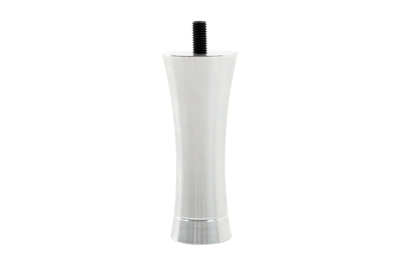Sengeben Bred 12 cm Aluminium Hvit - Metall - Innredning - Håndtak & beslag - Møbelhengsler - Møbelben
