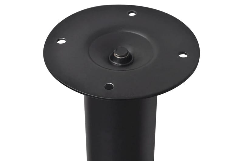 Teleskopisk bordben 2 stk 710 mm-1100 mm - Svart - Innredning - Håndtak & beslag - Møbelhengsler - Møbelben