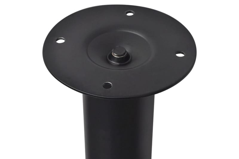 Teleskopiske bordben 4 stk svart 710 mm-1100 mm - Innredning - Håndtak & beslag - Møbelhengsler - Møbelben