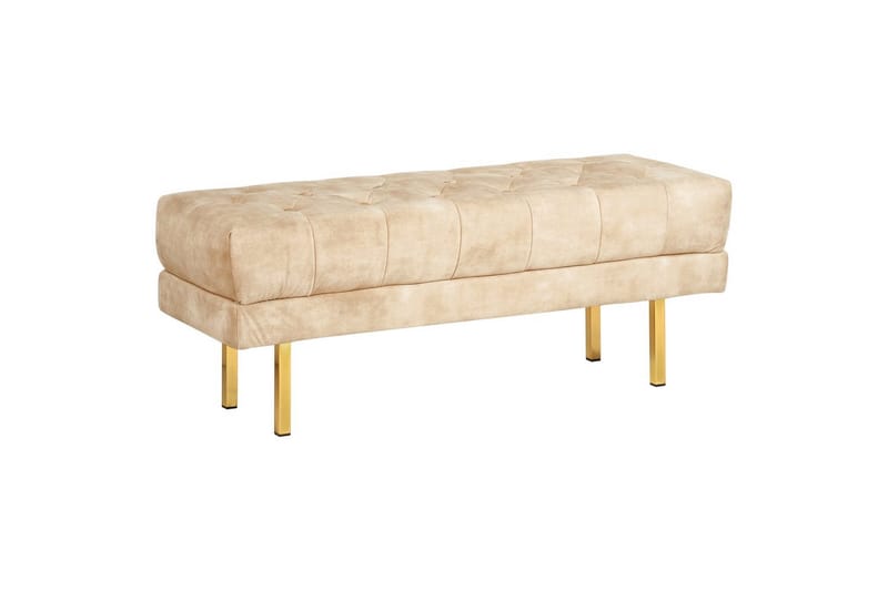 Sittebenk Roseville Beige/Gull - Beige/Gull - Innredning - Håndtak & beslag - Møbelhengsler - Møbelben