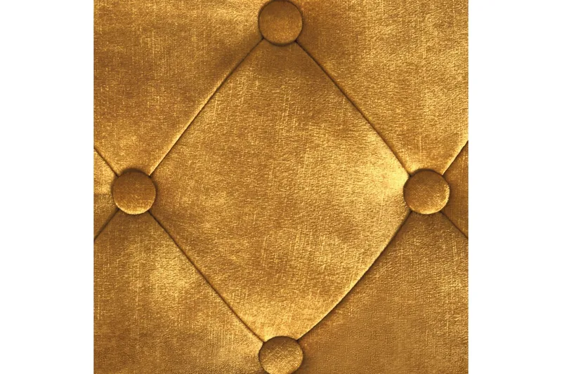 Sittebenk Roseville Gul/gull - Gul/gull - Møbler - Stoler & lenestoler - Benk - Entrebenk