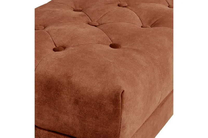 Sittebenk Roseville Rød/gull - Rød/gull - Innredning - Håndtak & beslag - Møbelhengsler - Møbelben