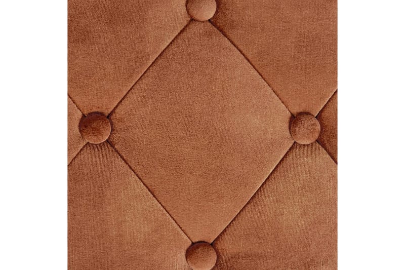 Sittebenk Roseville Rød/gull - Rød/gull - Møbler - Stoler & lenestoler - Benk - Entrebenk