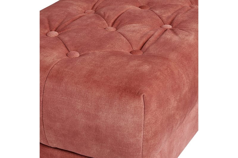 Sittebenk Roseville Rosa/Gull - Rosa/Gull - Innredning - Håndtak & beslag - Møbelhengsler - Møbelben