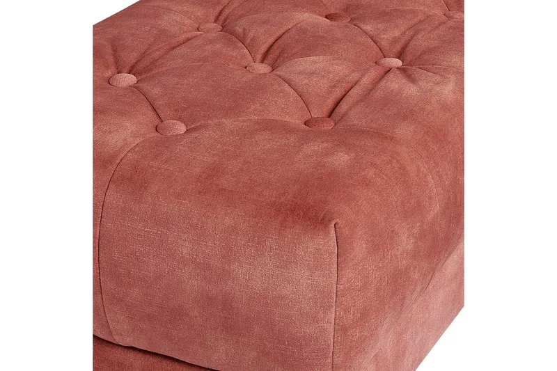 Sittebenk Roseville Rosa/Gull - Rosa/Gull - Møbler - Stoler & lenestoler - Benk - Entrebenk