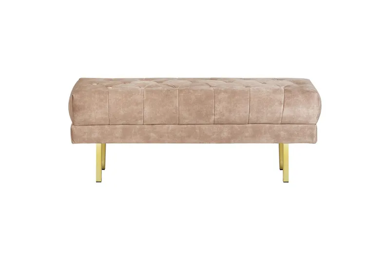 Sittebenk Roseville Taupe/gull - Taupe/gull - Innredning - Håndtak & beslag - Møbelhengsler - Møbelben