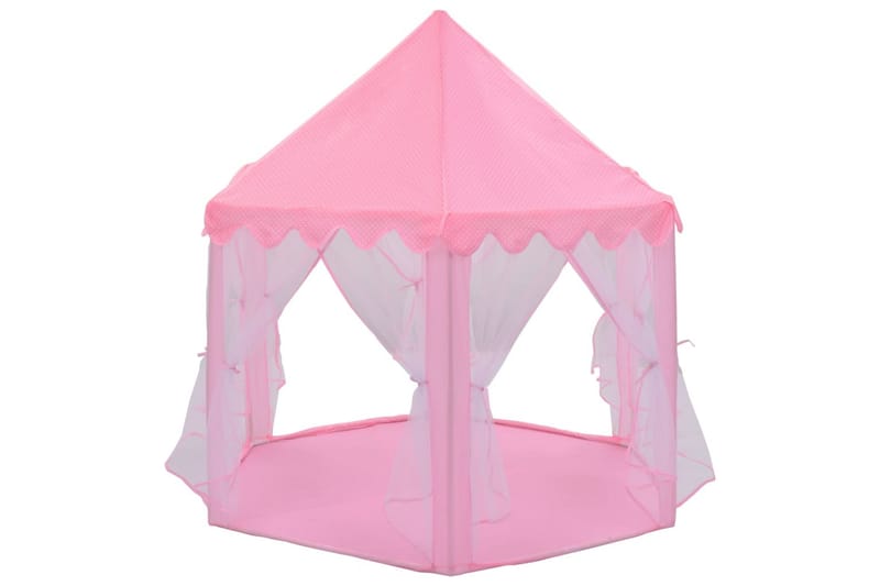 beBasic Prinsessetelt med 250 baller rosa 133x140 cm - Rosa - Innredning - Innredning barnerom - Leketelt & tipitelt barnerom