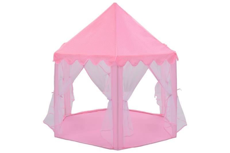 beBasic Prinsessetelt med 250 baller rosa 133x140 cm - Rosa - Innredning - Innredning barnerom - Leketelt & tipitelt barnerom