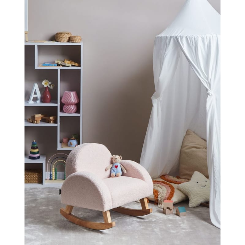 Gyngestol Hug - Rosa, lyst tre - Innredning - Innredning barnerom - Leketøy & leker