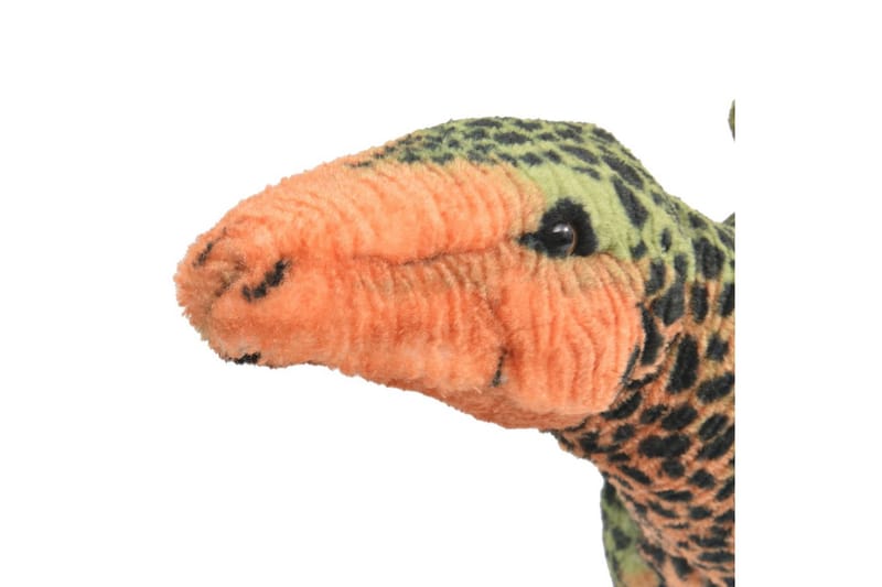 Stående lekedinosaur stegosaurus grønn og oransje XXL - Innredning - Innredning barnerom - Leketøy & leker