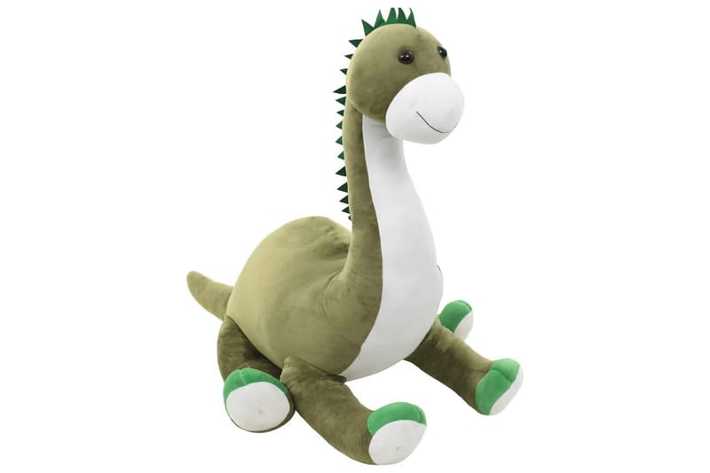 Lekebrontosaurus i plysj grønn - Innredning - Innredning barnerom - Leketøy & leker