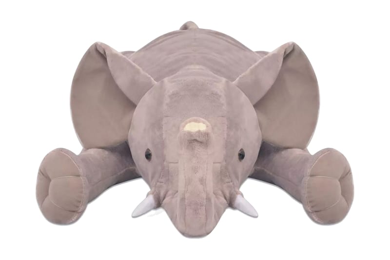 Lekeelefant plysj XXL 120 cm - Innredning - Innredning barnerom - Leketøy & leker