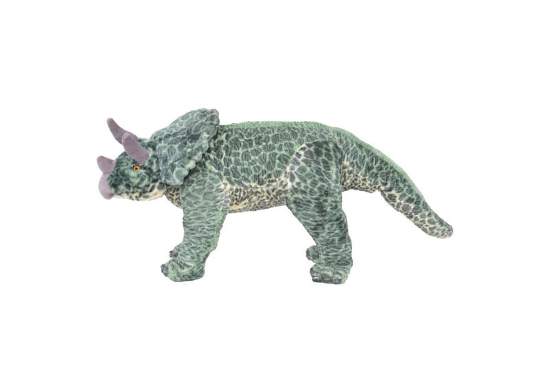Stående lekedinosaur triceratops grønn XXL - grønn - Innredning - Innredning barnerom - Leketøy & leker
