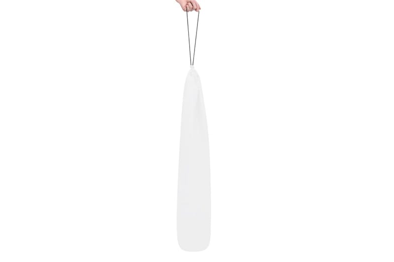 Tipi-telt for barn med pose ferskenhud hvit 120x120x150 cm - Hvit - Innredning - Innredning barnerom - Leketelt & tipitelt barnerom