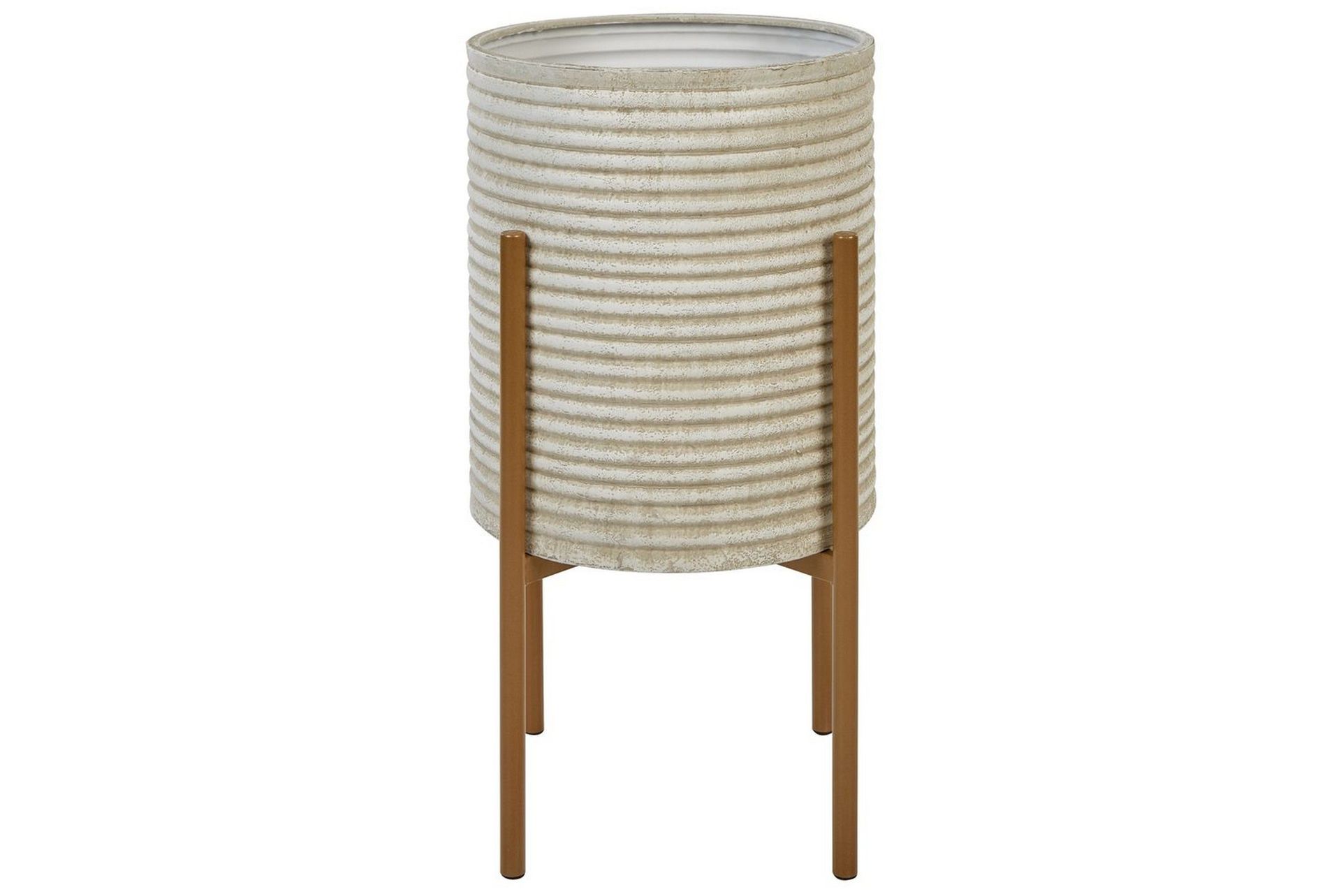 Inomhuskruka Beige, Guld -