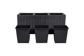 Inomhuskruka Beliani Bellis Brun Black - Innredning - Krukker