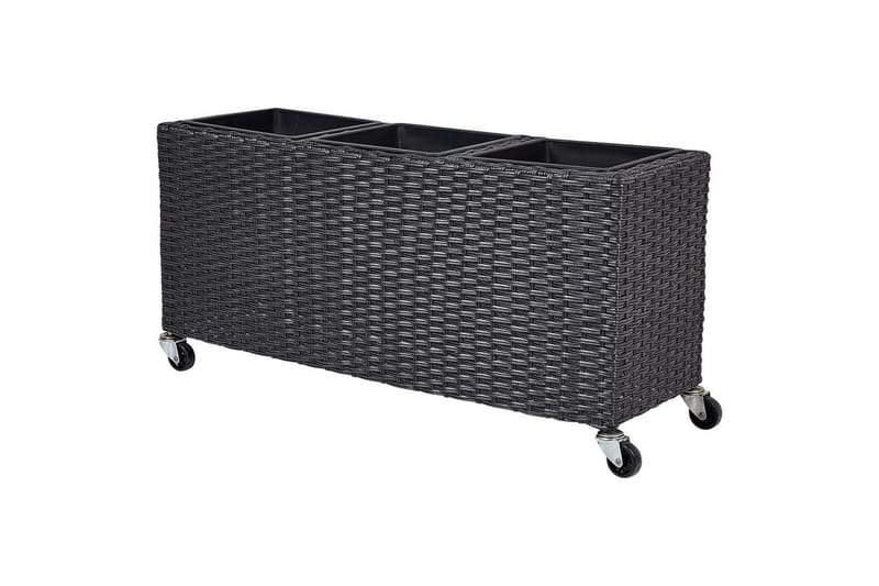 Inomhuskruka Beliani Bellis Brun Black - Innredning - Krukker