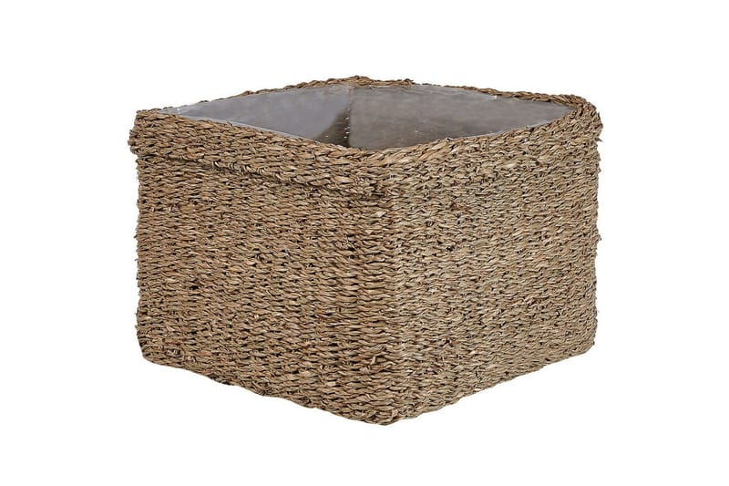 Inomhuskruka Beliani Rivuline set om 3 Nature||Beige - Innredning - Krukker