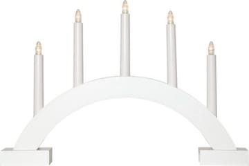 Abbe Lysestake 46 cm - hvit - Innredning - Julepynt & helgedekorasjon - Julepynt & juledekorasjon