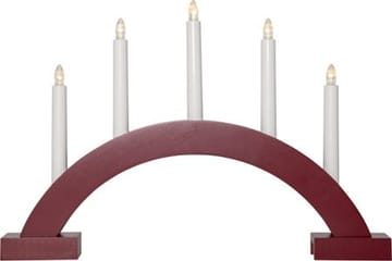 Abbe Lysestake 46 cm - rød - Innredning - Julepynt & helgedekorasjon - Julepynt & juledekorasjon