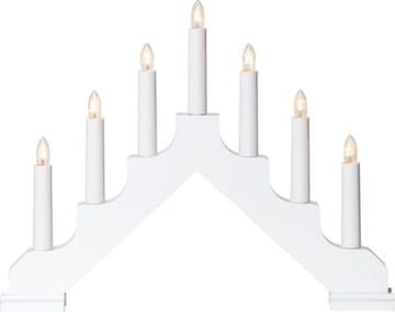 Ada lysestake 37,5 cm - hvit - Innredning - Julepynt & helgedekorasjon - Julepynt & juledekorasjon