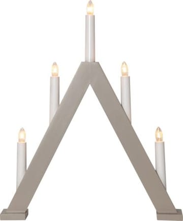 Albo Lysestake 34 cm - beige - Innredning - Julepynt & helgedekorasjon - Julepynt & juledekorasjon