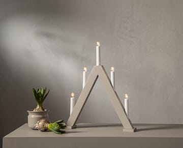 Albo Lysestake 34 cm - beige - Innredning - Julepynt & helgedekorasjon - Julepynt & juledekorasjon