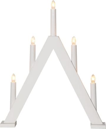 Albo Lysestake 34 cm - hvit - Innredning - Julepynt & helgedekorasjon - Julepynt & juledekorasjon