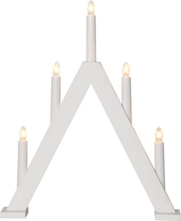 Albo Lysestake 34 cm - hvit - Innredning - Julepynt & helgedekorasjon - Julepynt & juledekorasjon