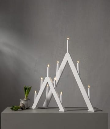 Albo Lysestake 34 cm - hvit - Innredning - Julepynt & helgedekorasjon - Julepynt & juledekorasjon