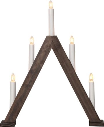 Albo Lysestake 34 cm - valnøttbrun - Innredning - Julepynt & helgedekorasjon - Julepynt & juledekorasjon