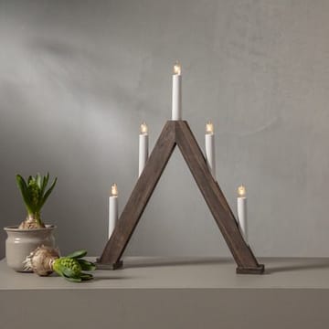 Albo Lysestake 34 cm - valnøttbrun - Innredning - Julepynt & helgedekorasjon - Julepynt & juledekorasjon