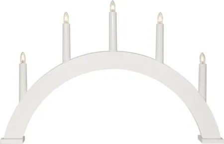 Albo lysestake 51 cm, hvit
