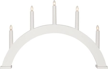 Albo lysestake 51 cm - hvit - Innredning - Julepynt & helgedekorasjon - Julepynt & juledekorasjon