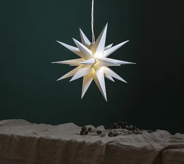 Alice stjerne 60 cm - hvit - Innredning - Julepynt & helgedekorasjon - Julepynt & juledekorasjon